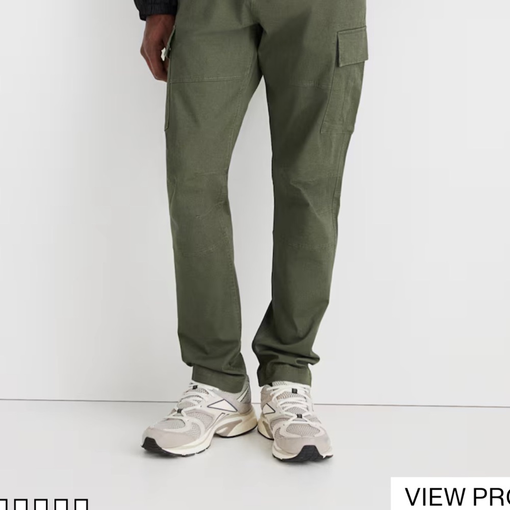 H&M Cargo Pants Slim Fit Men’s Size Medium Khaki Green Brand New